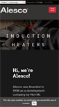 Mobile Screenshot of alesco.se