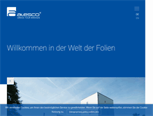 Tablet Screenshot of alesco.net